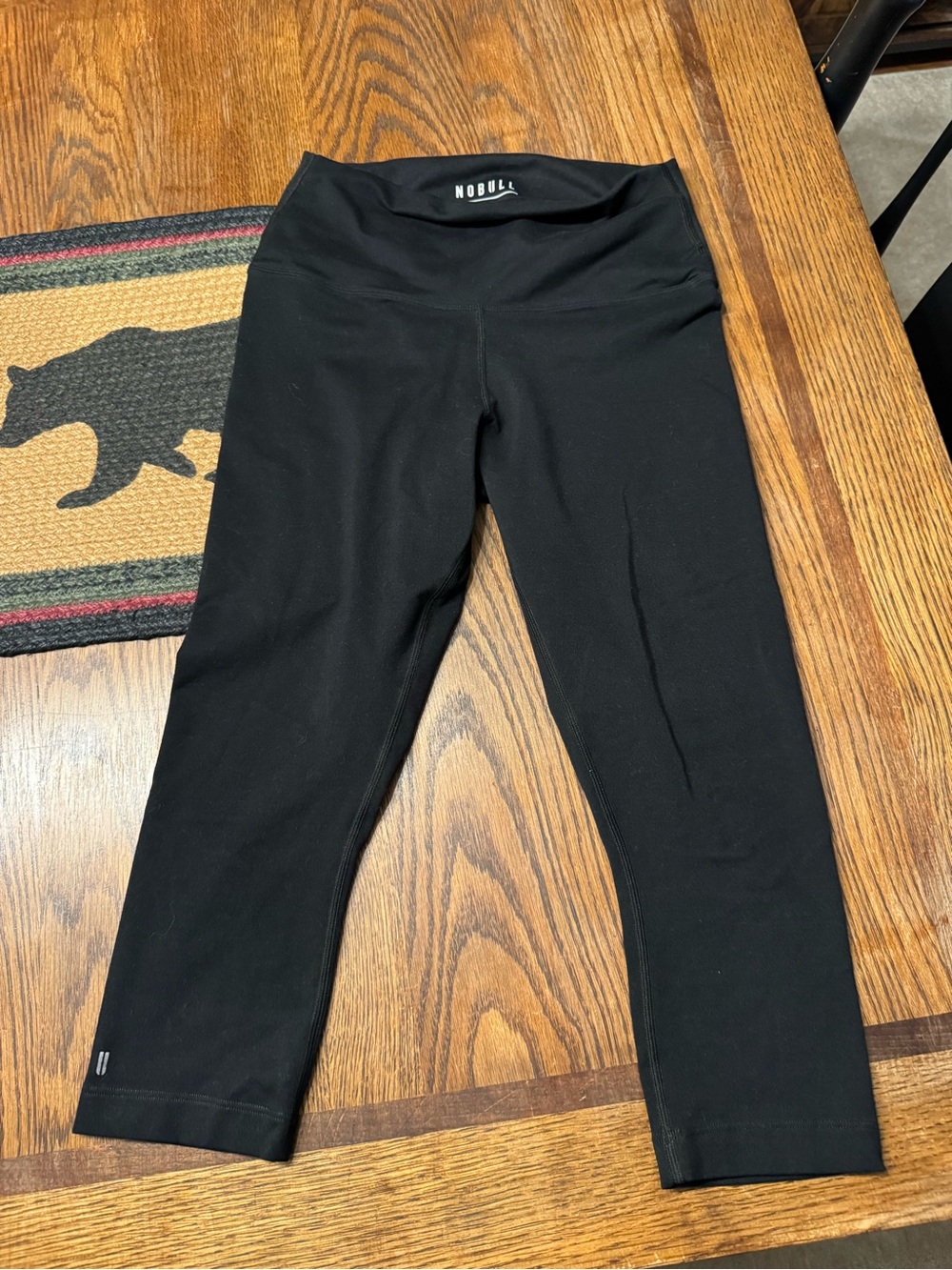 NOBULL Black Capri Leggings for Women